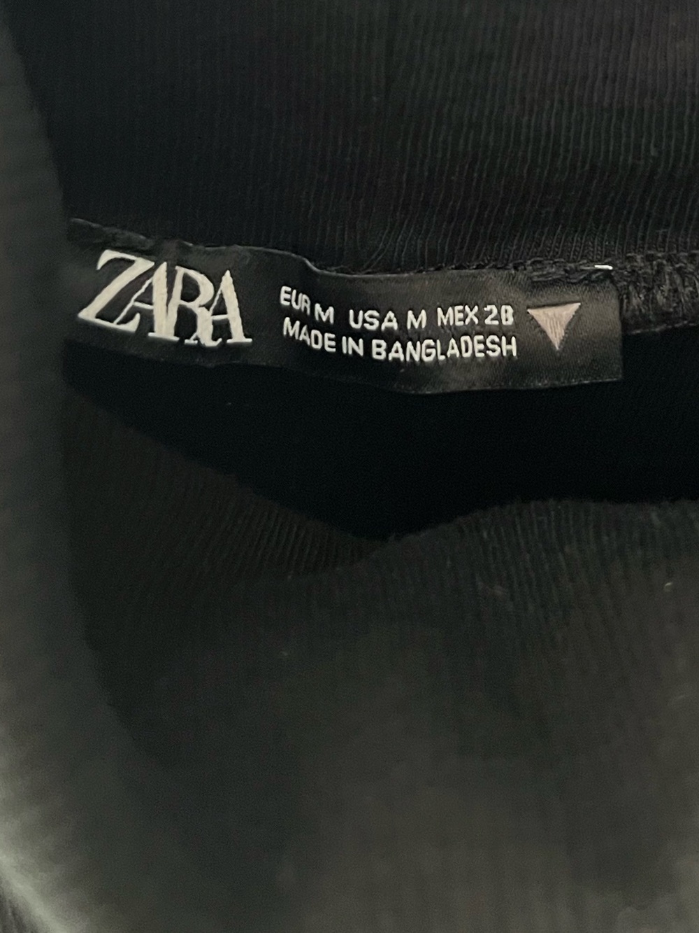Zara Black Sleeveless Midi Dress - Picture 2 of 2